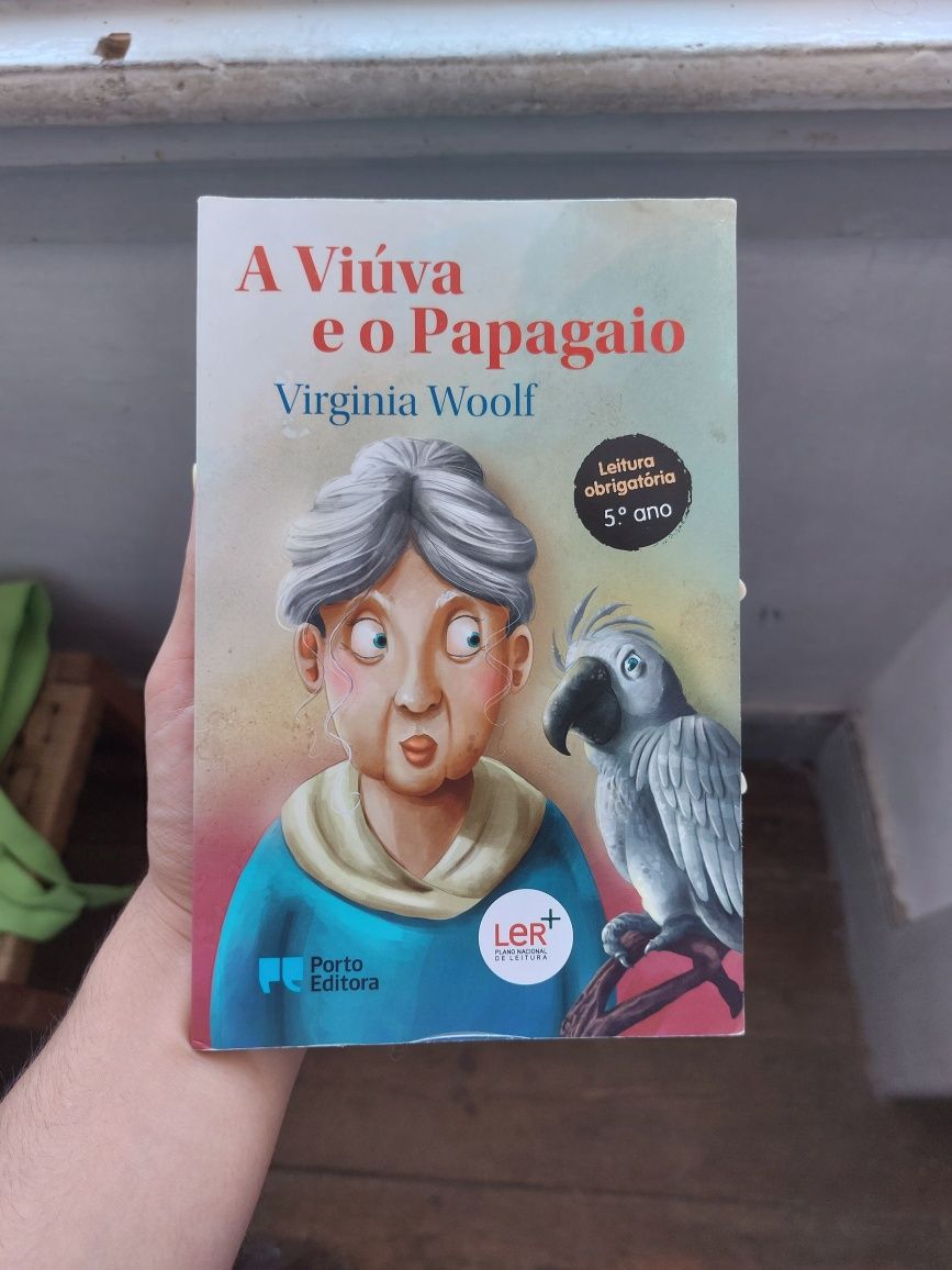 Livro a Viúva e o Papagaio
