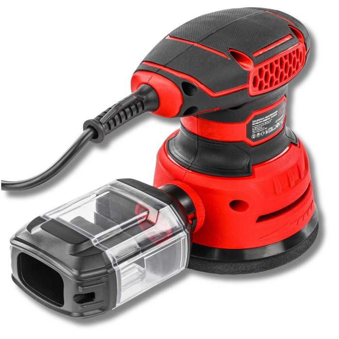 Mocna SZLIFIERKA oscylacyjna mimośrodkowa 1100W regulowana ZESTAW