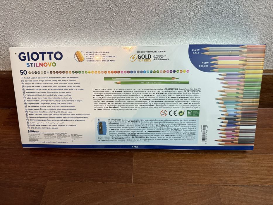 Giotto 50 lapis de cor