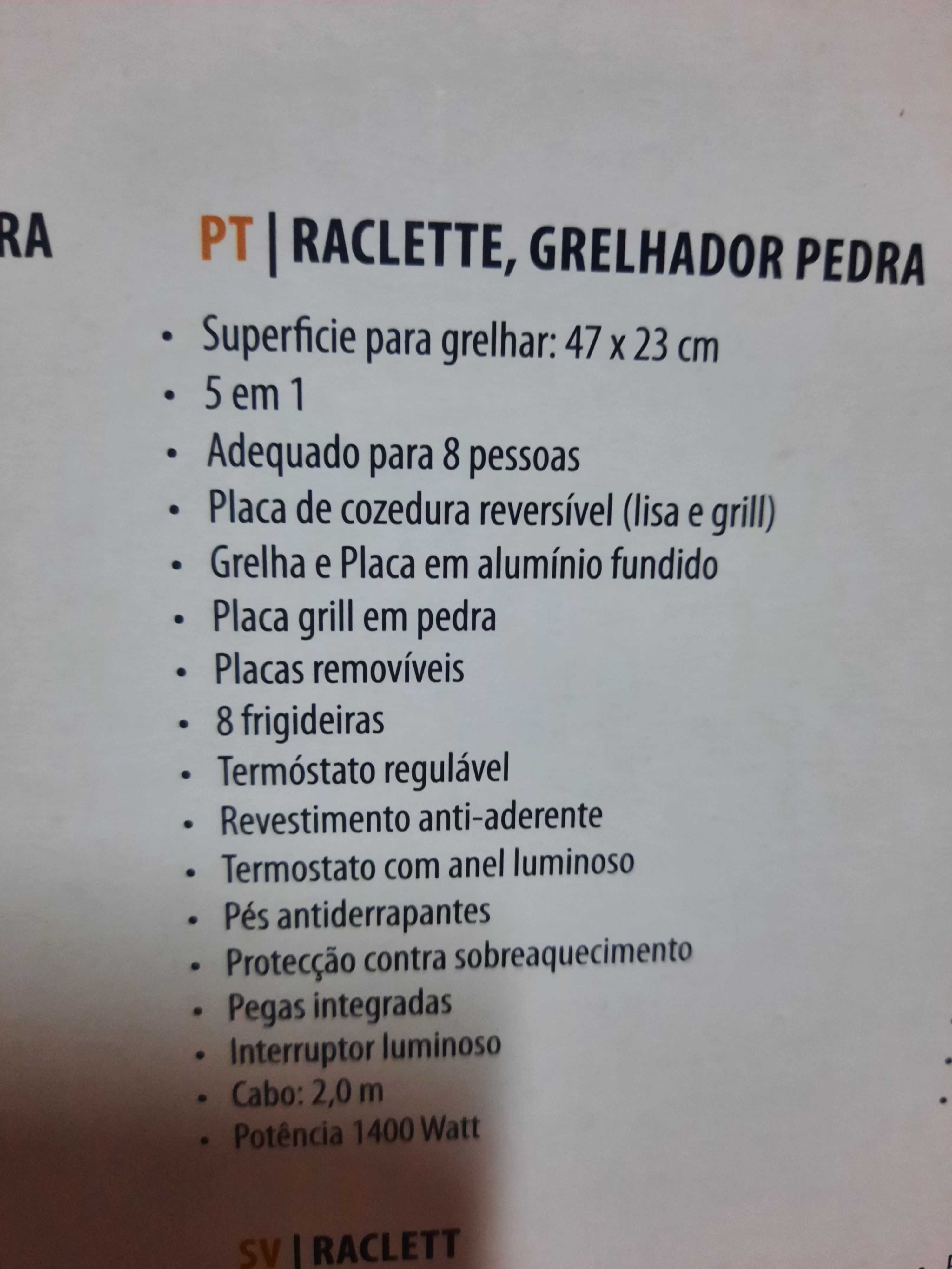 Raclette, Grelhador Pedra