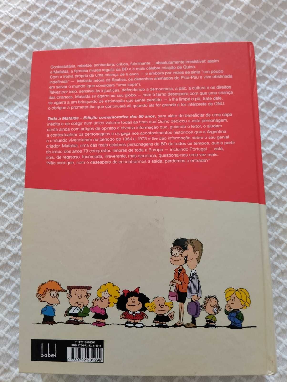 Livro “Toda a Mafalda” – Edição Comemorativa 50 Anos