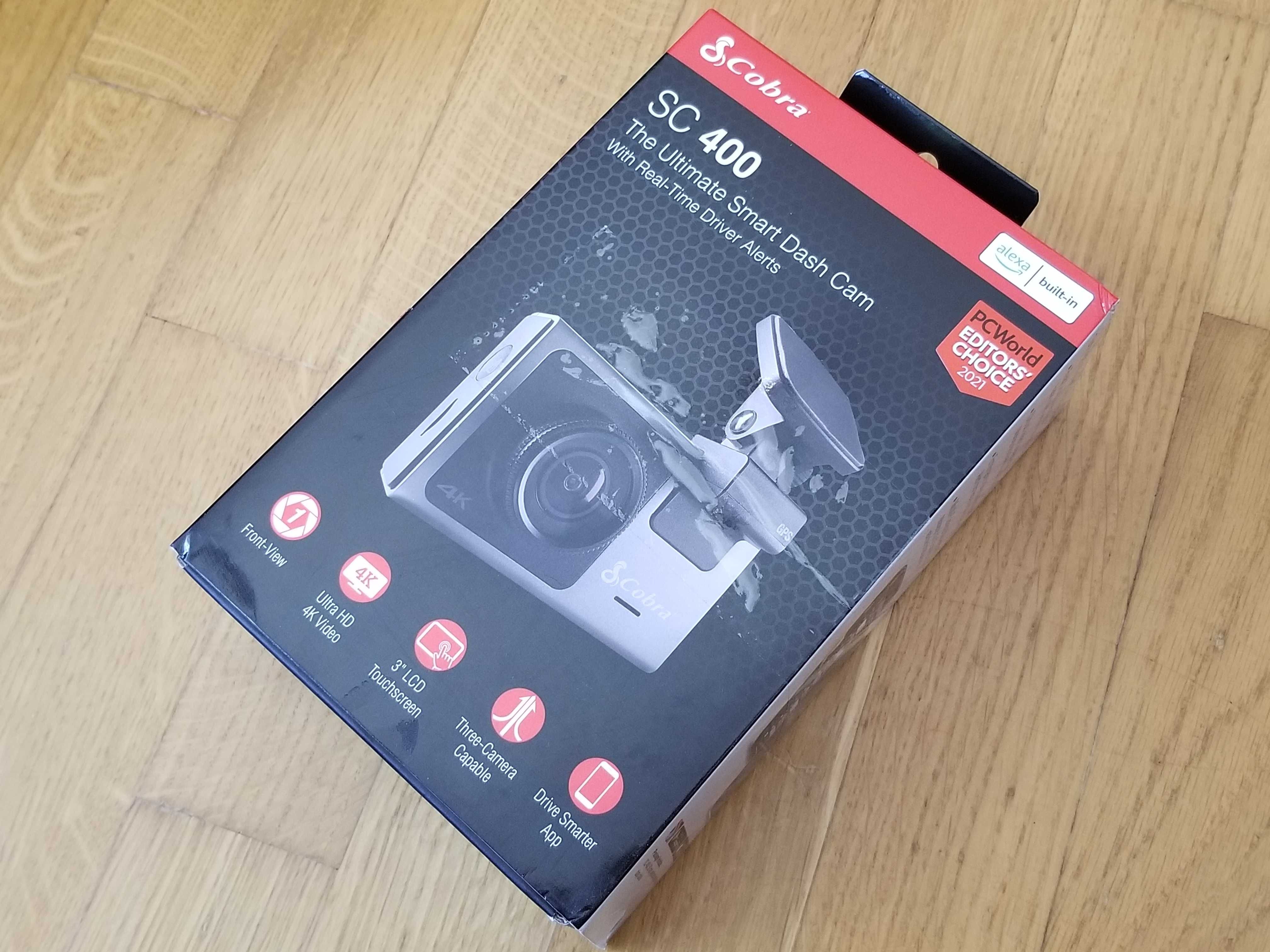 Видеорегистратор Cobra SC400 4K gps Alexa фирменный