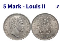 5 Mark de Ludwig II