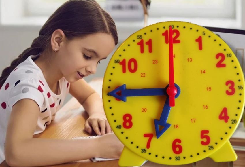 Часы с механизмом "Учим Время"