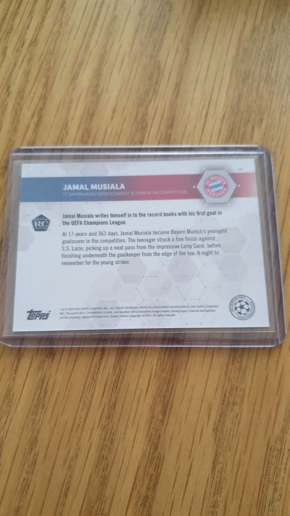 Jamal Musiala - Rookie Card