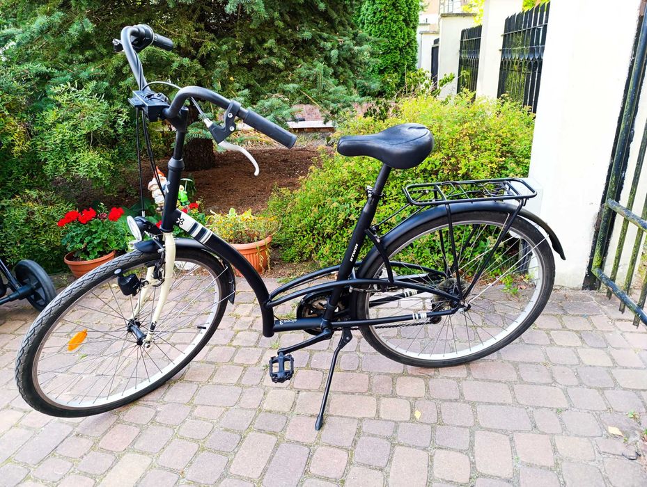 Rower damski B-twin koła 28 cali duży Wawa