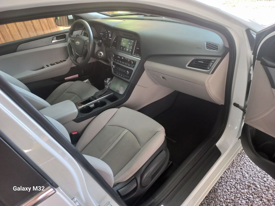 Hyundai Sonata 2017, 2.4 бензин, білий перламутр