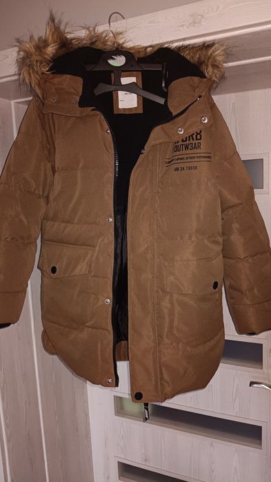 Kurtka zimowa chłopięca ciepła