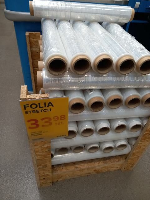 Folia strecz---wyprzedaż plus taśma Gratis---Okazja,Łódź