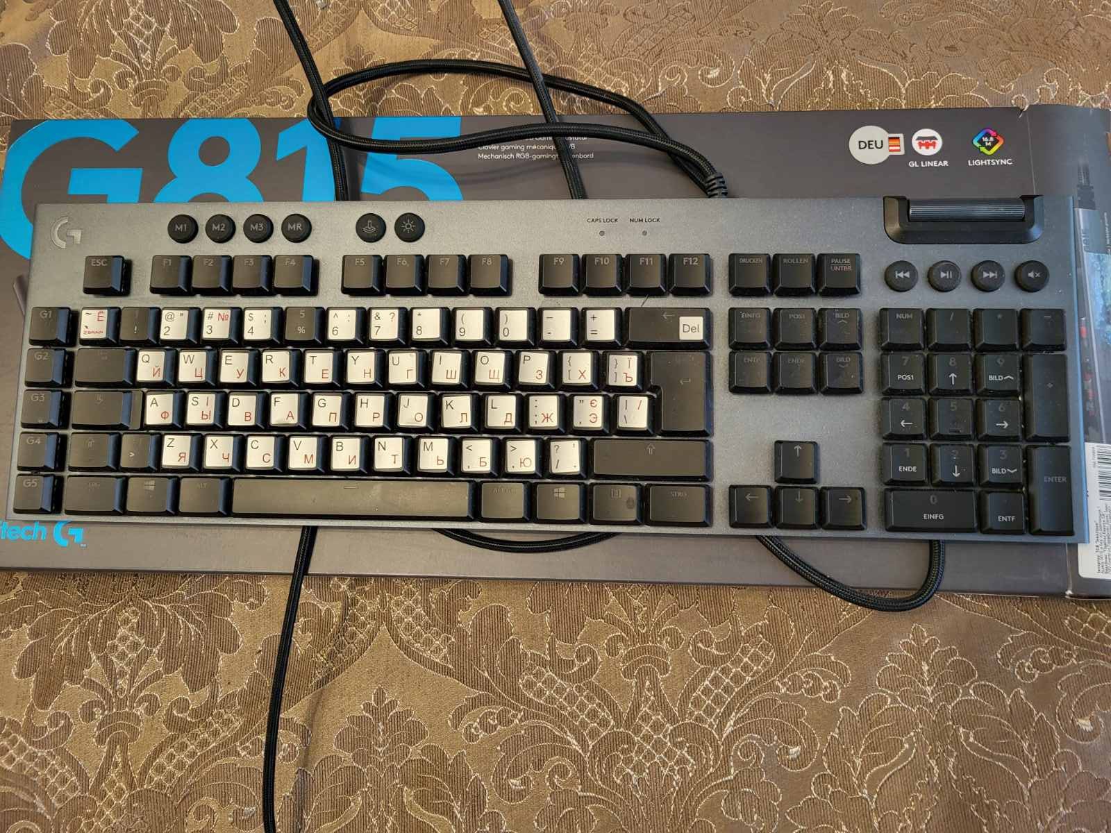 Клавіатура Logitech G815