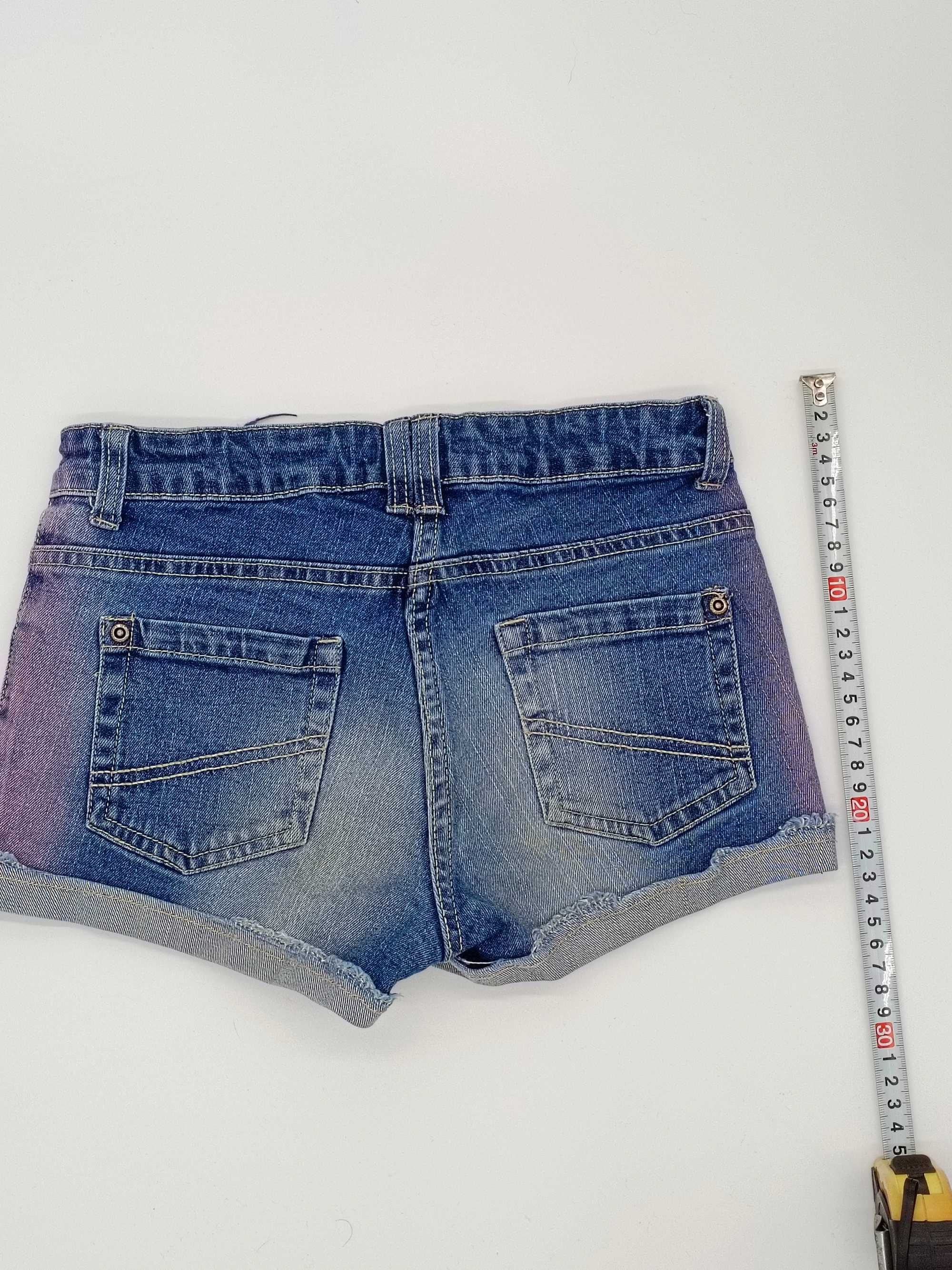 Szorty Pepperts krótkie spodenki jeans shorts dziewczęce 140cm