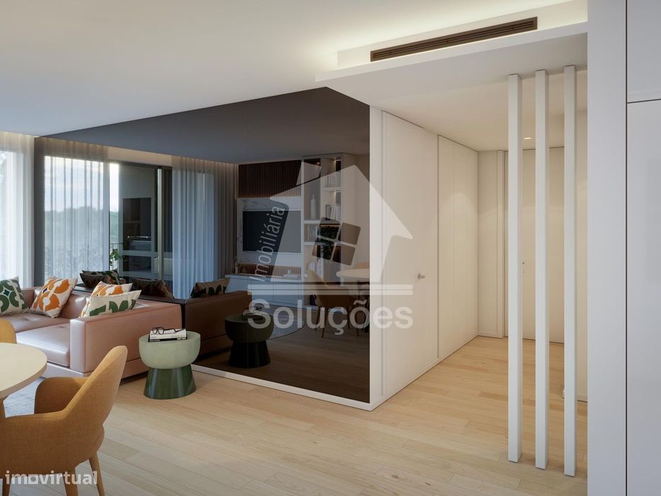 Excelente Apartamento T2 inserido no Empreendimento Beach Walk Residen