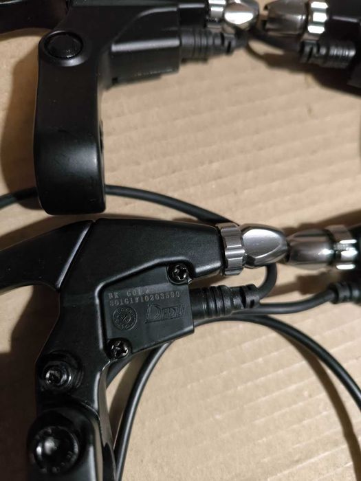 Ручки тормоза для электровелосипеда двух и трех пиновые