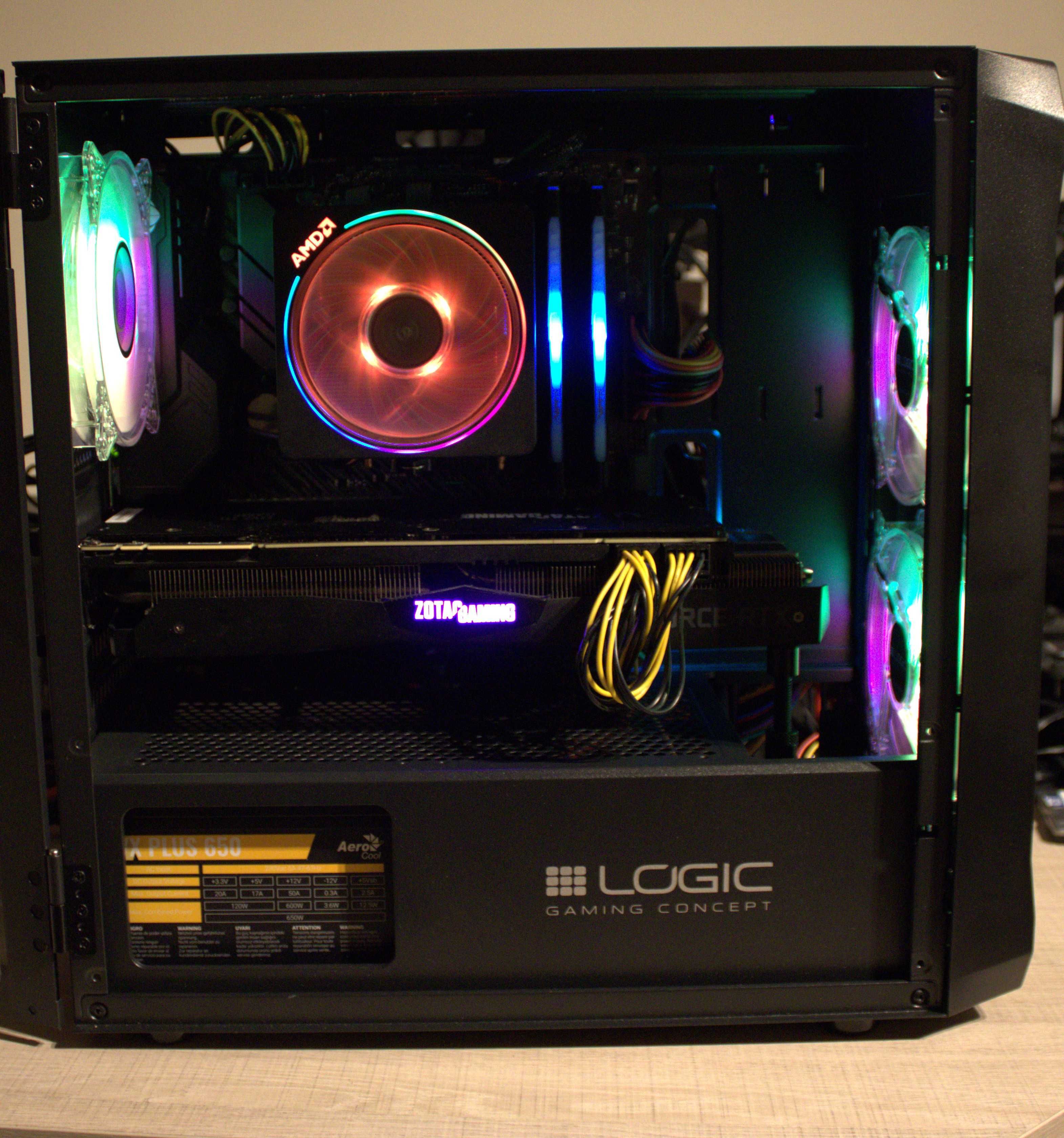 Komputer do gier -Zotac Rtx 2080 /ryzen5 5600/32GB ram/512ssd
