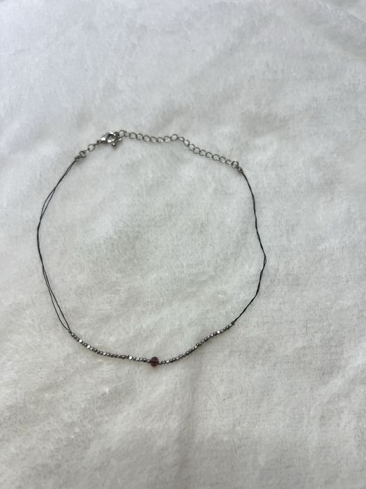 Naszyjnik delikatny minimalizm ręcznie robiony handmade klasyczny 15