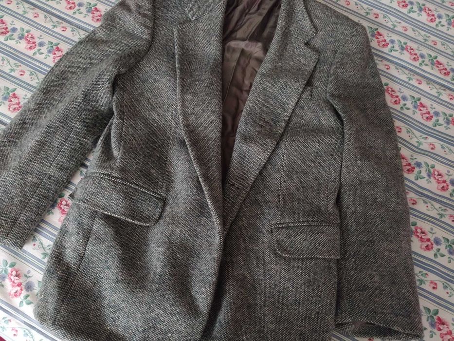 Blazer Inverno Homem fazenda lã verde escuro tam. 50