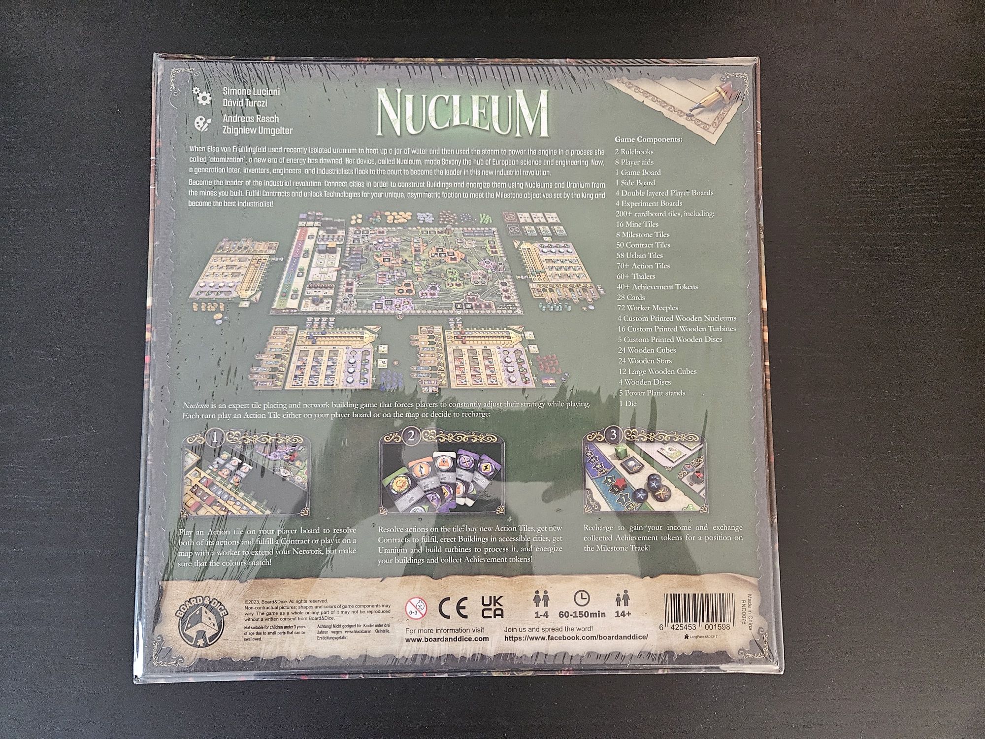 Nucleum - Selado - Jogo de tabuleiro
