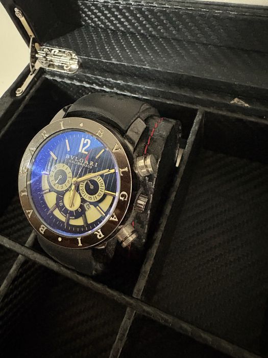 Relógio Bvlgari (preto)
