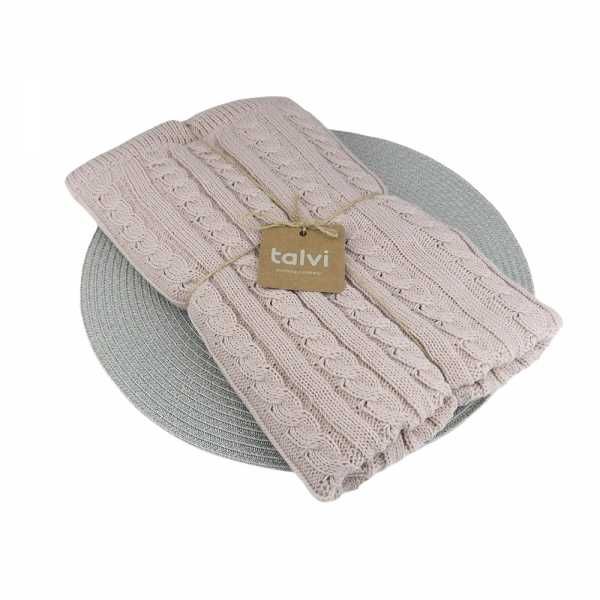 Плед дитячий Talvi Косичка утеплений 75*75см