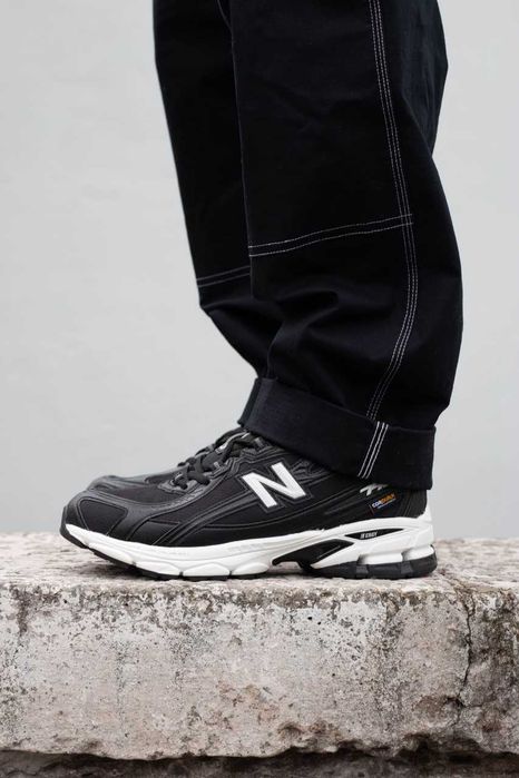 Чоловічі кросівки термо New Balance 740 Black White cordura