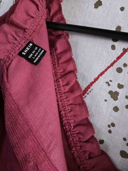 Плаття Shein в дрібний рубчик