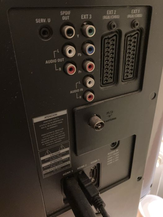 Televisor Philips 107cm diagonal (avariado; para ser reparado)