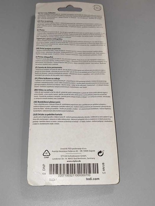 Pióro Stylex Rose Gold Nowe + 6 Nabojów [3]