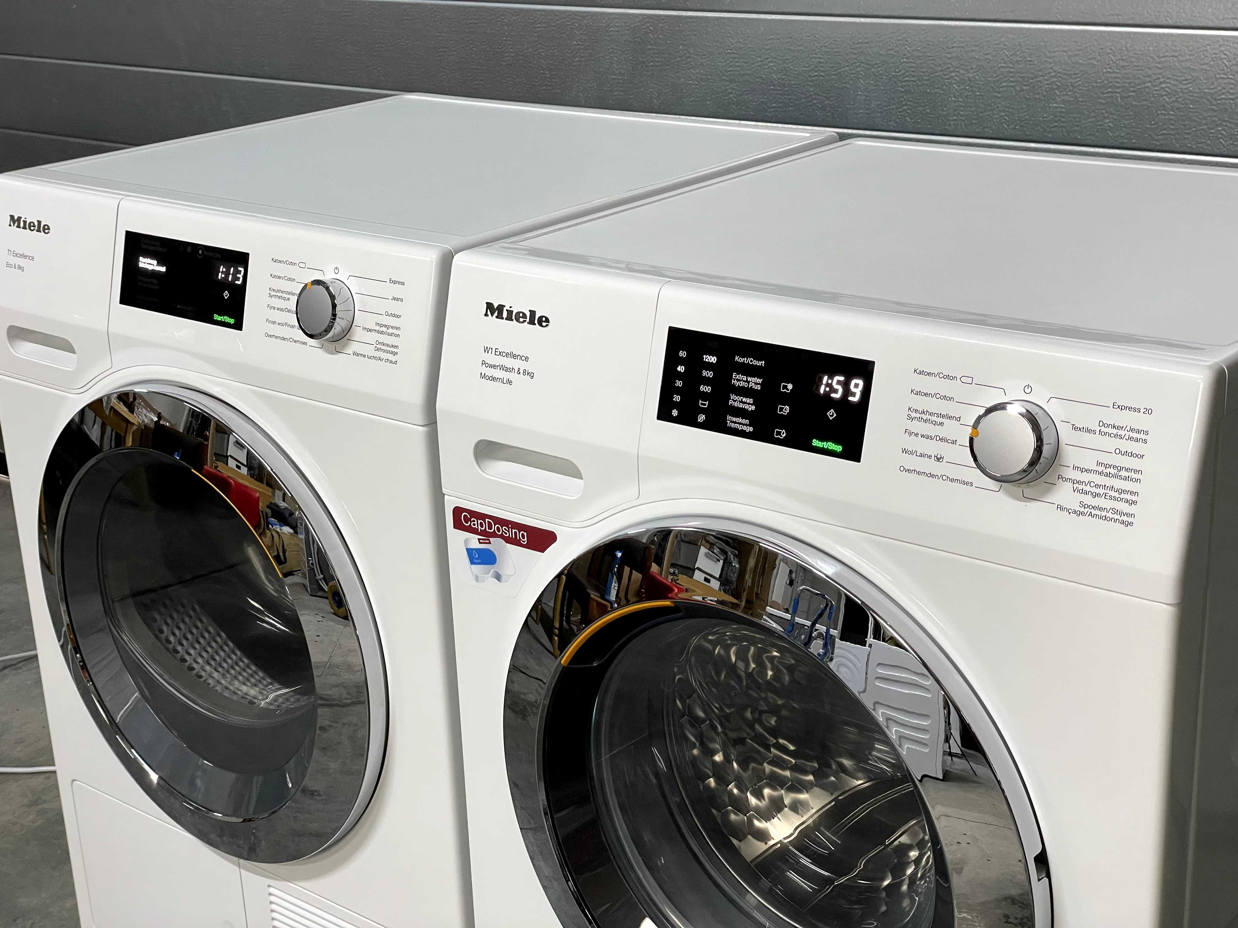 Комплект Miele: Пральна та Сушильна WEF 375 TEE735 Рік 2022 Стан Нових