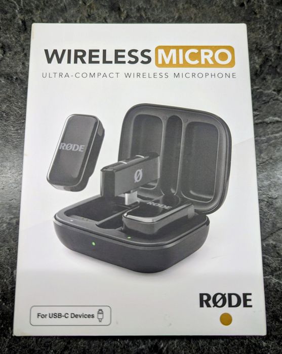 Rode Wireless Micro USB-C Black: Ultrakompaktowy mikrofon bezprzewodow