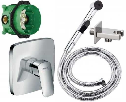 Zestaw Bidetta podtynkowy +bateria Hansgrohe Logis