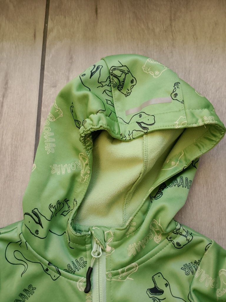 Kurtka Softshell dla dzieci Lupilu 981/04 dinozaury