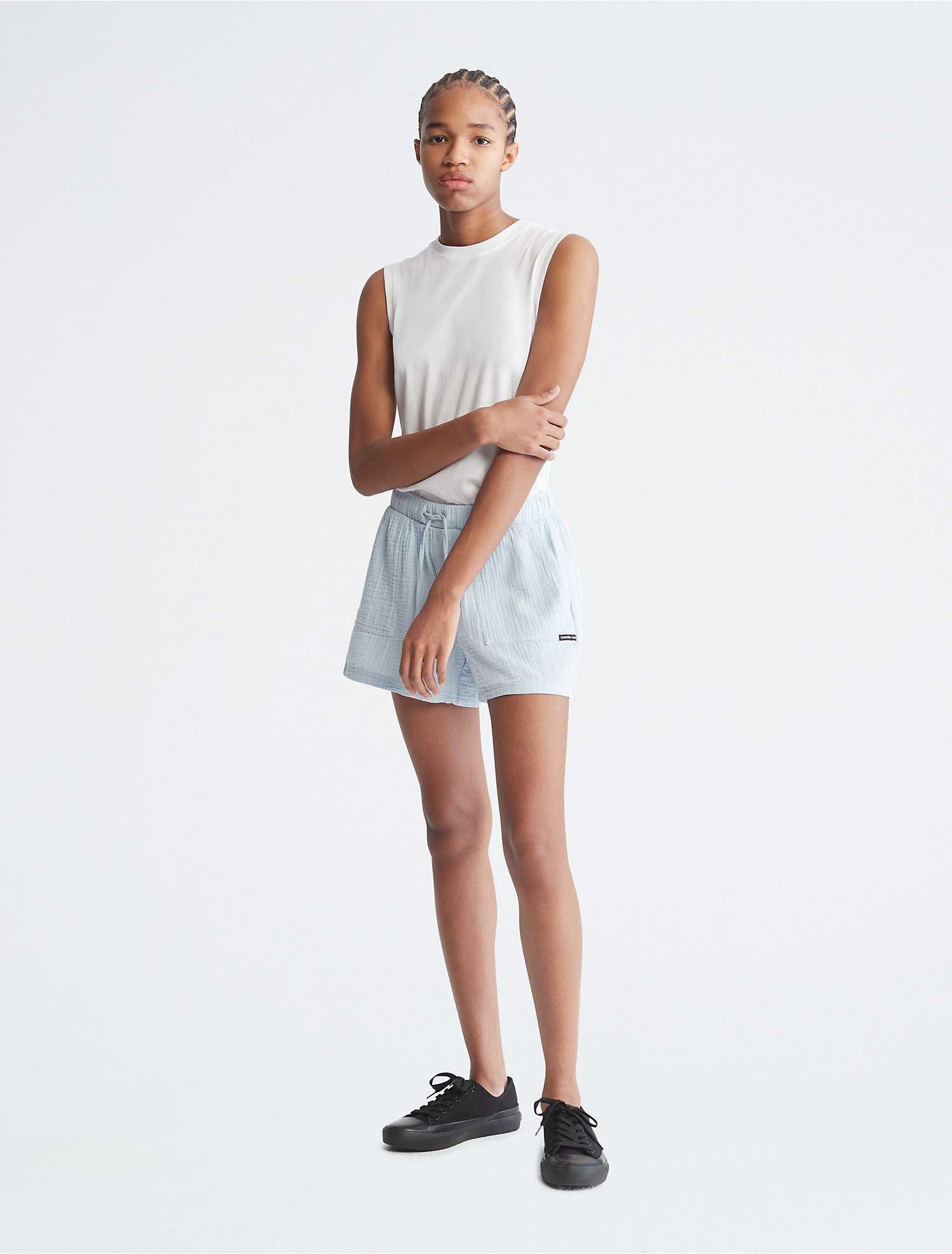 Женские шорты calvin klein (ck textured  shorts ) c америки S