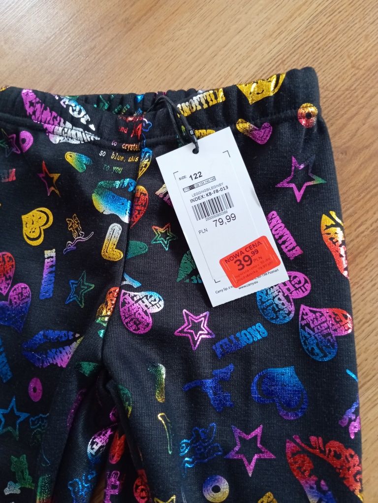 Legginsy dziewczęce 122