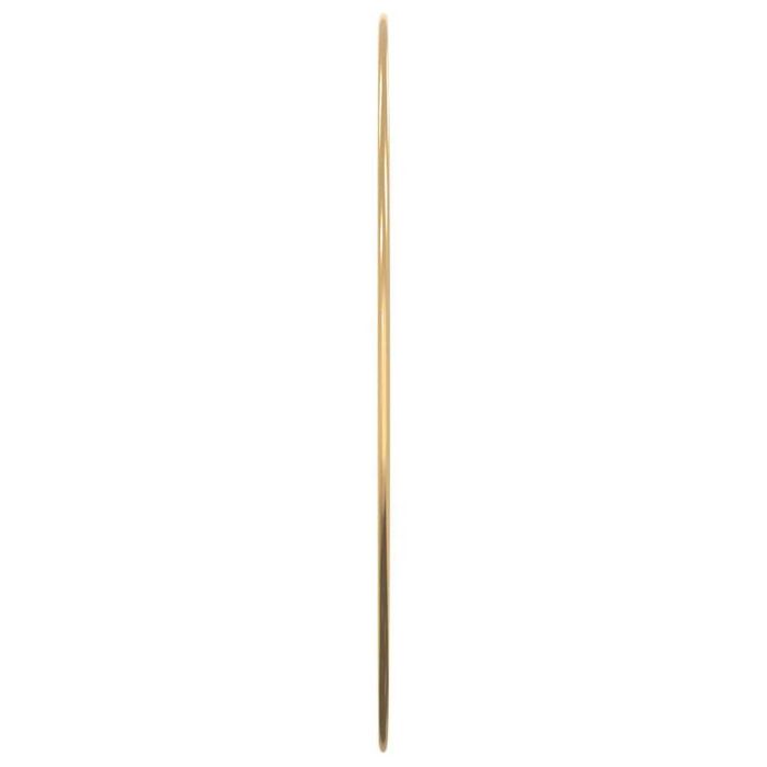 Nowe Lustro Ścienne Okrągłe 50cm Średnicy Złote Łazienkowe / salon