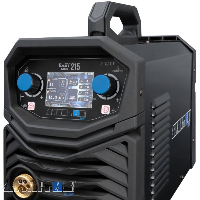 Spartus Easy MIG 215 inwertor migomat spawarka 200A synergia