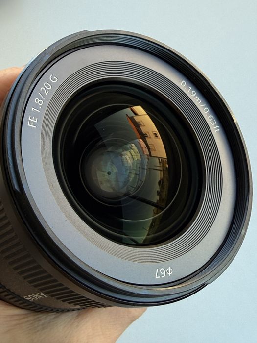 Lente Sony 20mm f/1.8 G FE