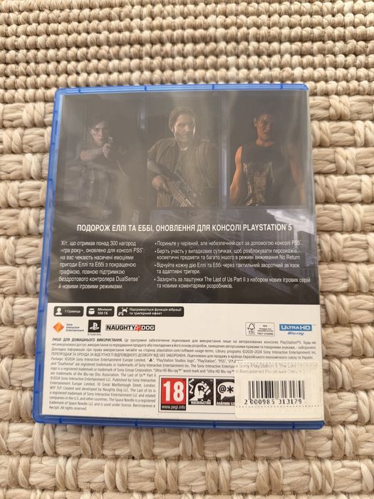 Продам гру The Last of us part 2 remastered на PS5