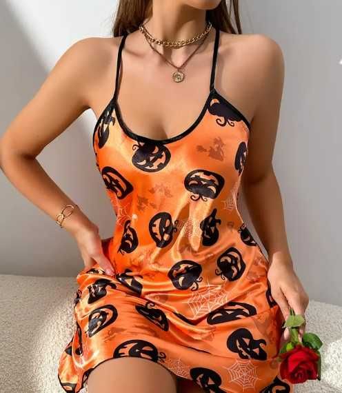 camisa de dormir halloween sexy