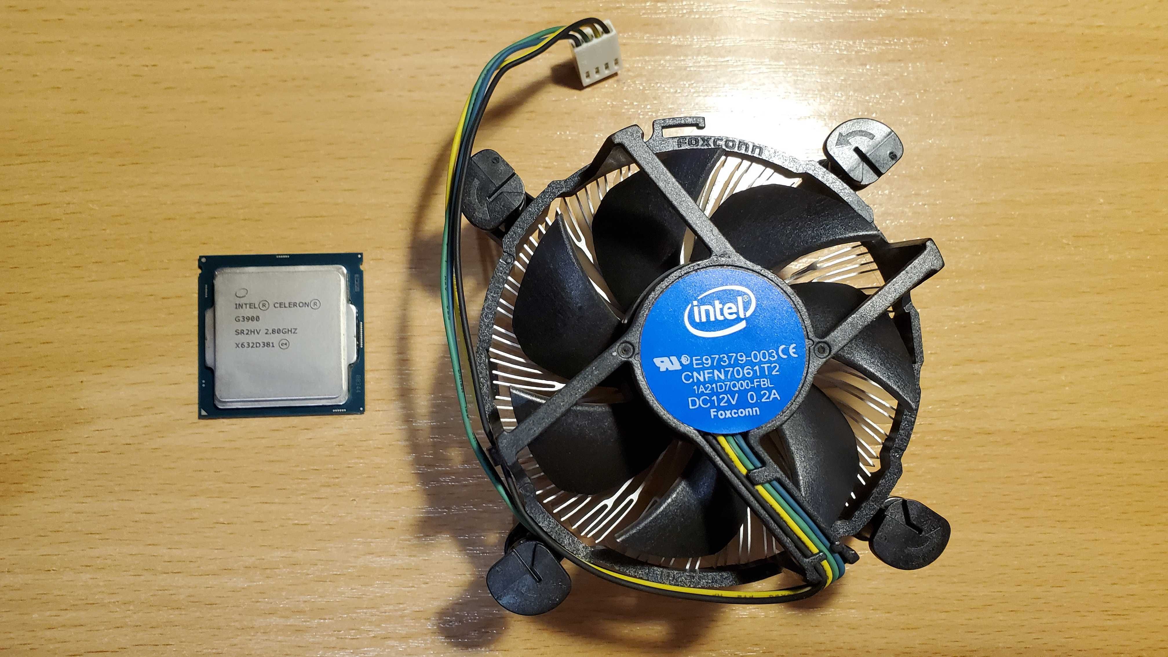 Процессор Intel Celeron G3900, socket 1151 + кулер