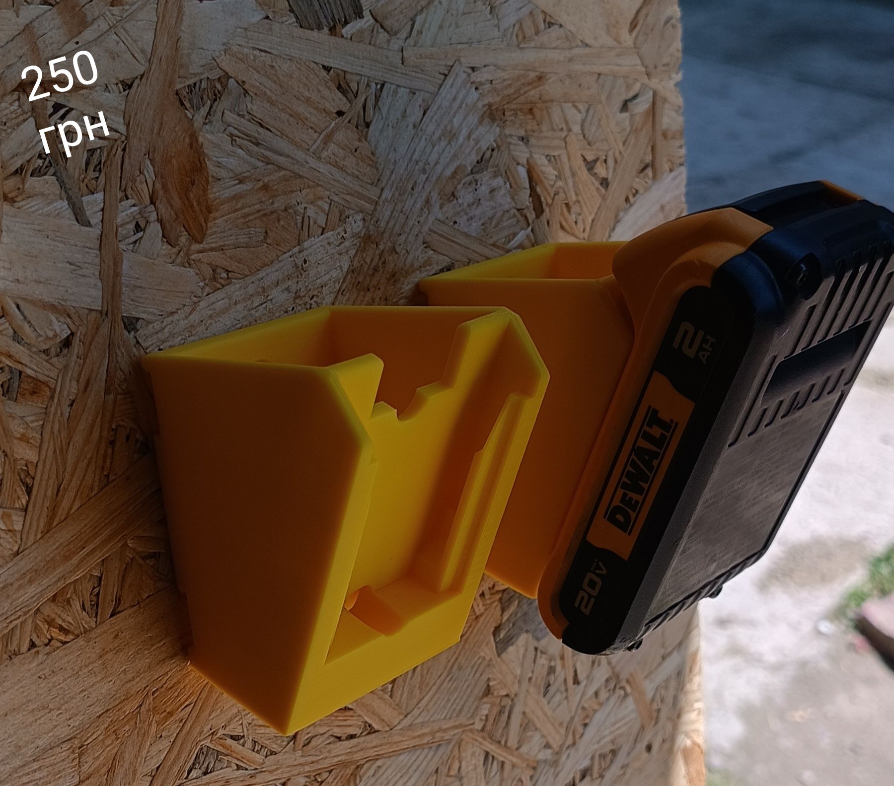 Кріплення для акумуляторів DeWalt  Makita Metabo Dnipro-M та інших