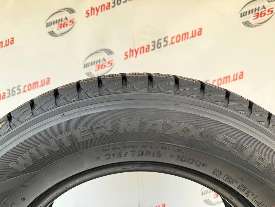 215/70 r16 dunlop winter maxx sj8 9mm шини бу зима