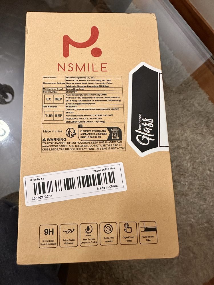 Iphone 16 Pro Max capa e vidros temperado