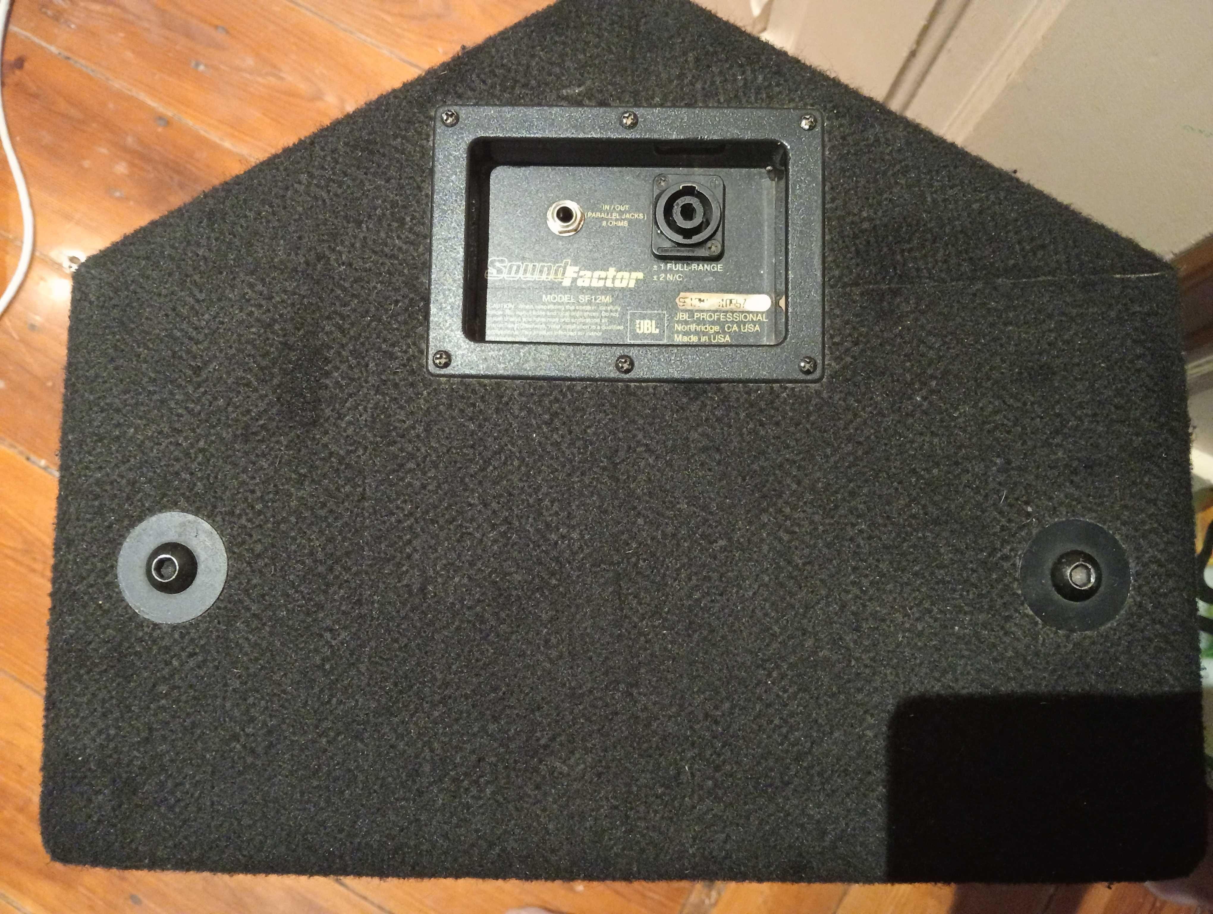Par Colunas JBL Sound Factor SF12Mi Kit Completo Suportes