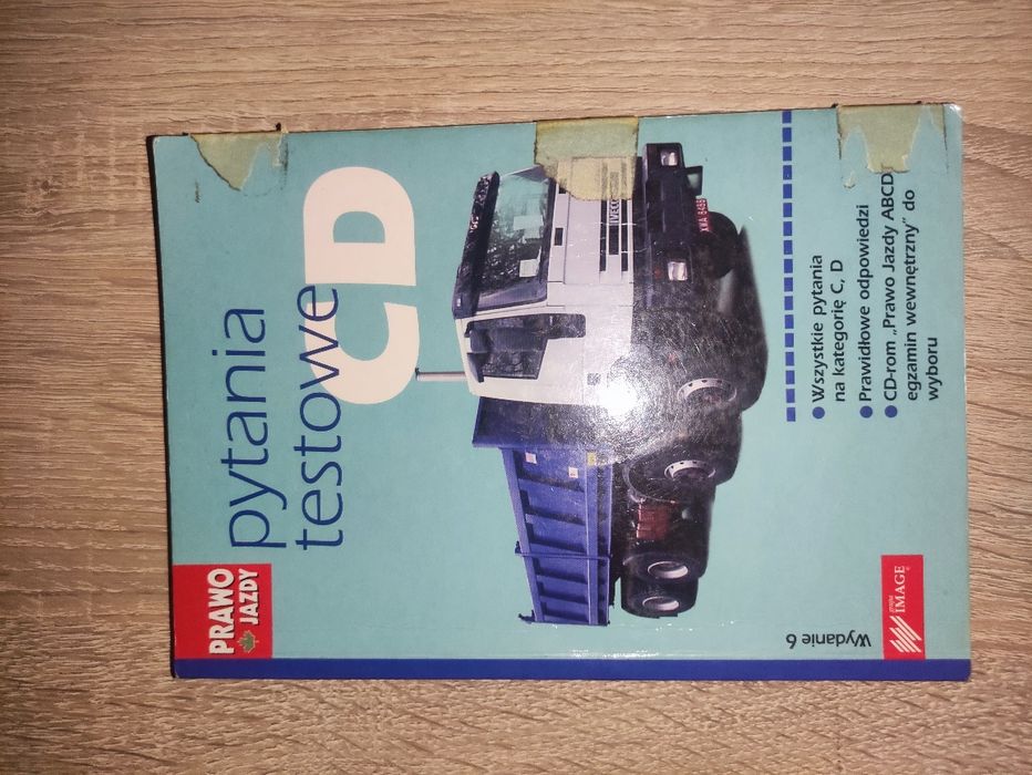Książka prawo jazdy pytania testowe CD