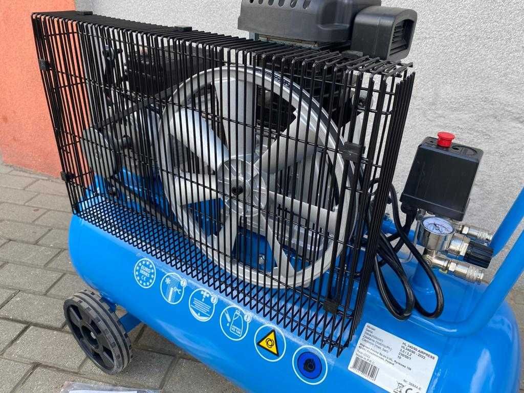 Kompresor dwutłokowy AirPress HL 340-90 Pasek 3kM 90L