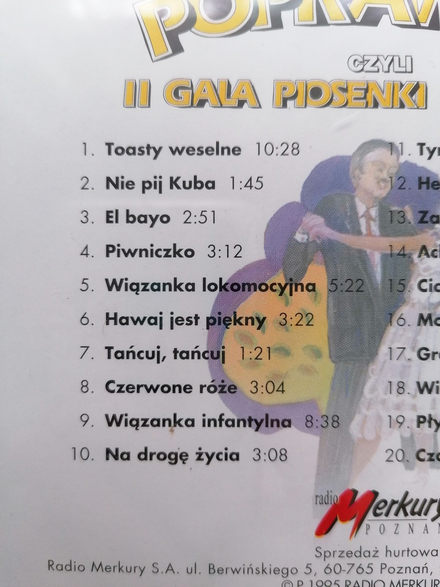 płyta CD Poprawiny czyli II Gala Piosenki Biesiadnej