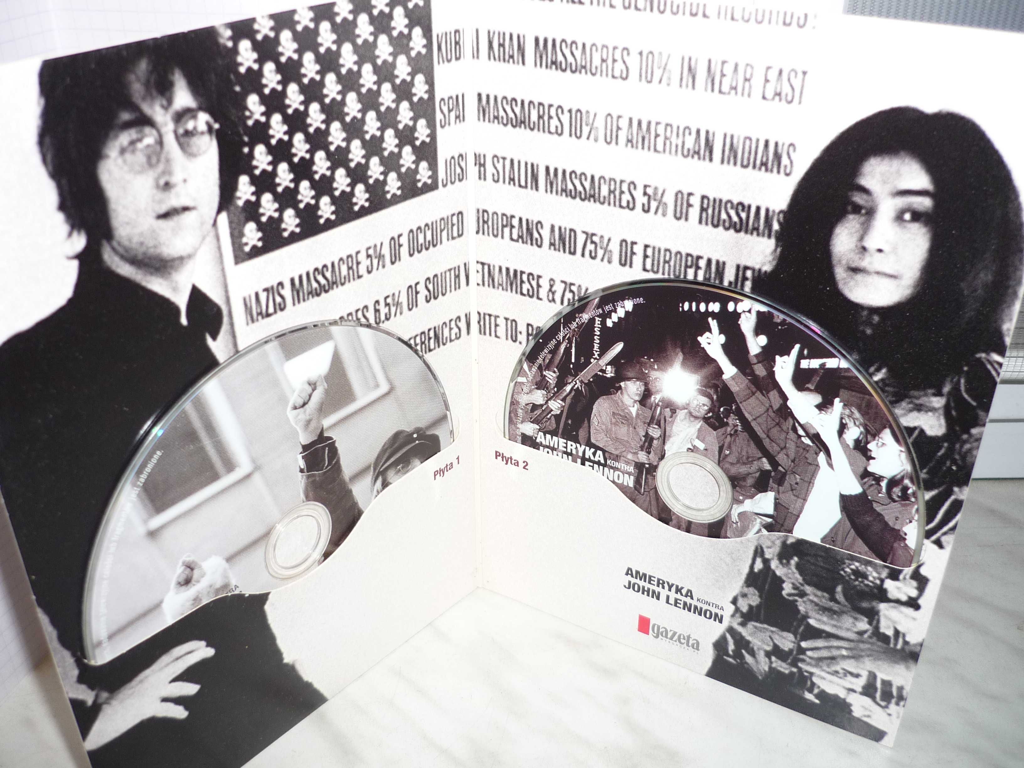 Ameryka kontra John Lennon , DVD.