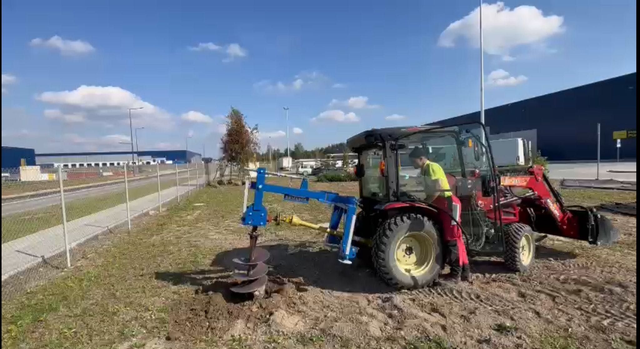 Traktor Yanmar 35 KM z osprzętem ZESTAW