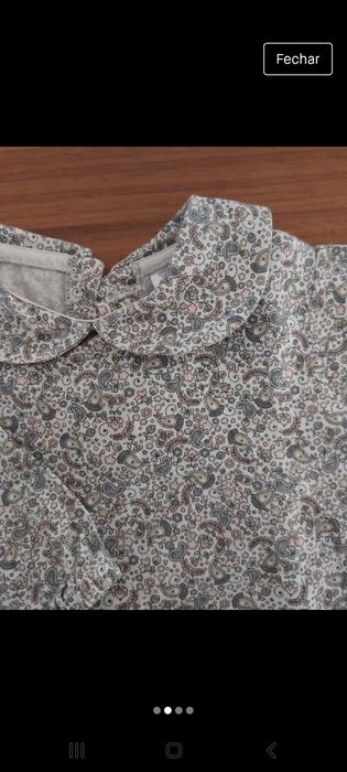 Blusa minhon 6 meses