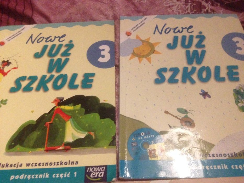 Nowe już w szkole 2 i 3 komplet Piotrowska Szymańska Nowa Era